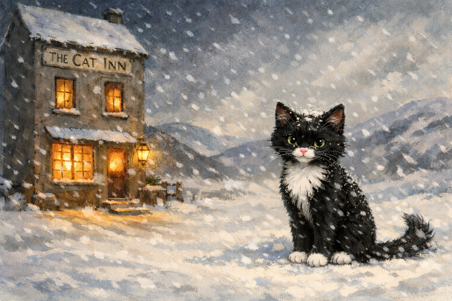 Mary Braveheart Comes To The Cat Inn By Jean Rafferty